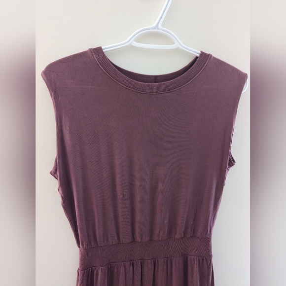 Athleta Santorini Cinch Midi Dress Tawny Rose Soft Pink Size XS - Picture 6 of 14